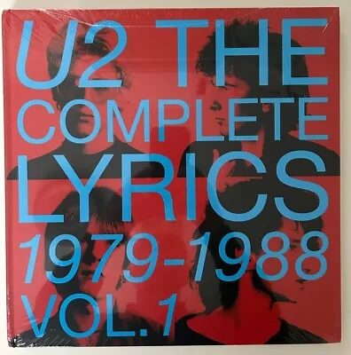 NEW U2 The Complete Lyrics 1979 - 1988 Vol 1 Book Sealed Fan Club Edition • $45