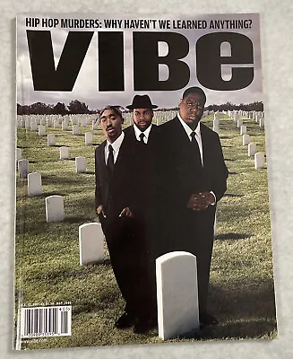 VIBE MAGAZINE MAY 2005  2pac Biggie Smalls Tupac Master Jay Hip Hop Murders • $34.99