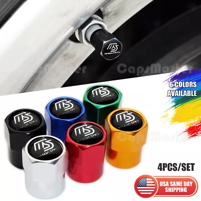 Hex Mazdaspeed Logo Car Wheels Tire Air Valve Caps Stem Dust Cover Sport Gift • $9.99