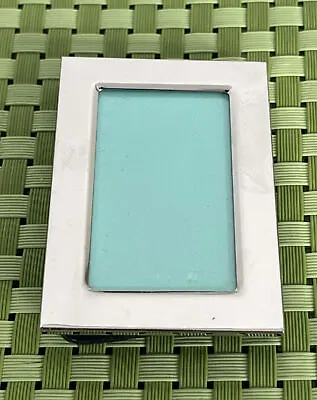 Mini Picture Frame Silver Color Set Of 12 Wallet Size Place Card Holder Souvenir • $22.95