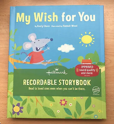 Hallmark Press & Play Recordable Storybook - My Wish For You • £20.14
