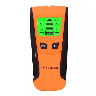 3-in1 Multi Stud Scanner Live Wire Cable Wood Metal Wall Detector Finder Auto • £15.14