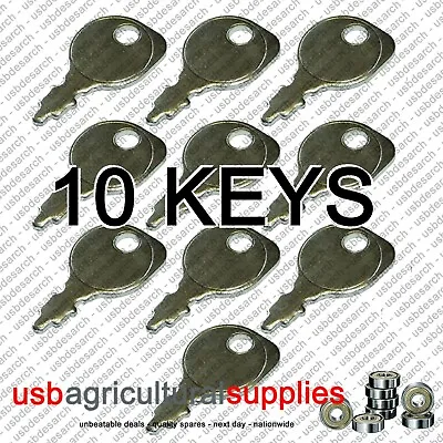 £8.99 • Buy IGNITION KEYS X10 WESTWOOD COUNTAX TRACTORS RIDE ON LAWNMOWER - Economy Delivery