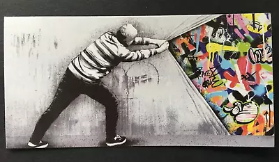 Martin Whatson -  Behind The Curtain 2017- STICKER Print • £6.99