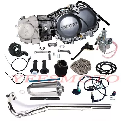 Lifan 125cc Engine Motor Kick Start+Wiring Kit For CRF110 CL70 CRF70 CT110 Honda • $384.73