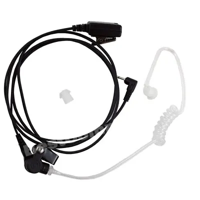 FBI Style Motorola 53727 2-WAY Radio Earbud Headset PTT MR350 T9500 MH230 EM1000 • $17.99