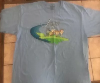 The Jetsons Cartoon Vintage T Shirt - Baby Blue Size XL • $21