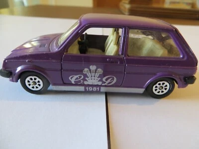 Corgi Special Edition Austin Mini Metro - Royal Wedding 1981 • £5