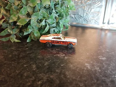 Vintage Lesney Matchbox Superfast No 74 Orange Peel Car Dodge Dragster Hong Kong • $20.15