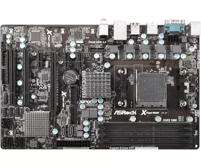 ASRock 980DE3/U3S3 AMD RX881 AM3+ DDR3 ATX Desktop Motherboard Usb3.0 • $54.98