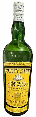 Large Vintage CUTTY SARK Empty Whiskey Bottle. Unopened Store Display 19”. Empty • $80