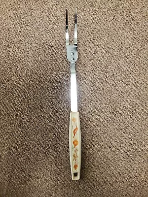 Ekco Onion Pattern USA 1960's Vintage Serving Or Meat Fork 12  Long • $4