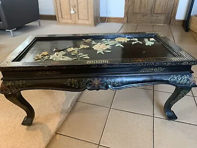 Early 20th Century Japanese Shibayama Low Table • £299