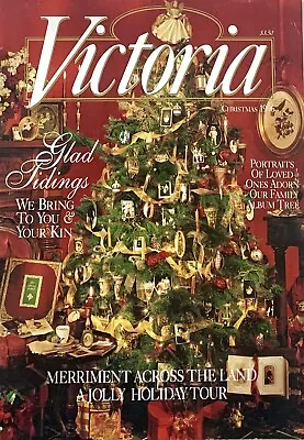 December 1996 VICTORIA Magazine Volume 10 No.12 VG Condition - Christmas • $14