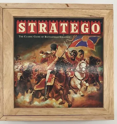 $22.50 • Buy Stratego Board Game Nostalgia Wooden Box Edition Milton Bradley Pre-owned 