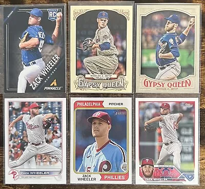 ⚾️Zack Wheeler 6-CARD LOT Including 2013 RC + 2014 Gypsy Queen SP #315 • $5.99