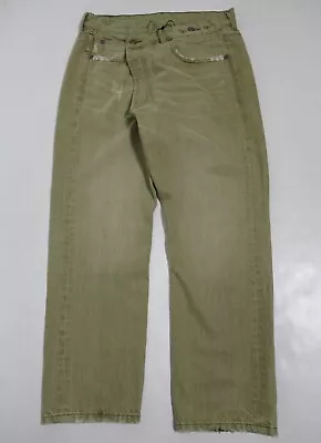 R13 Women's Crossover Jeans Vintage Pale Khaki Dye R13W2048-D213B Size M • $295