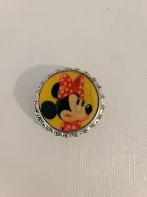 MINNIE MOUSE Mini 3D Bottle Cap Magnet  LH • $6.99