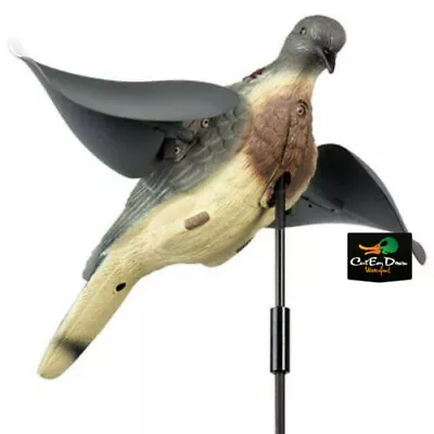 Lucky Duck Air Dove Decoy With Ground Stake Spinning Wing Wind Motion • $19.90