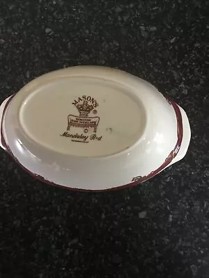 Masons Mandalay Red Dish 6inch X 4 In X 1 In Great Condition • £4.50