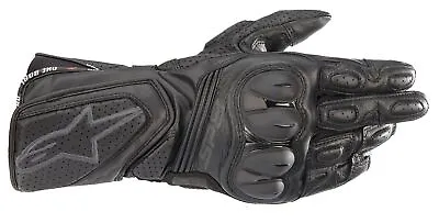 Alpinestars SP-8 V3 Mens Leather Motorcycle Gloves Black/Black • $109.95