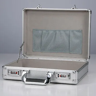  Business Aluminum Men's Briefcases Small Flight Case Hard Cases Home Toolboxes • $49.49