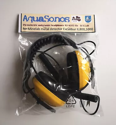 Underwater Headphones  AquaSonos  For Minelab Excalibur II 800 1000 • $94