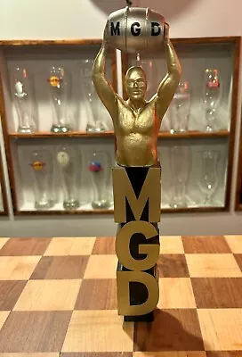 Miller Genuine Draft  Tap Handle MGD Keg Man Good Condition MGD RARE • $12.01