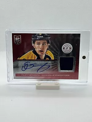 2013-14 Totally Certified Platinum Red Jerseys /50 Filip Forsberg Rookie Auto RC • $45