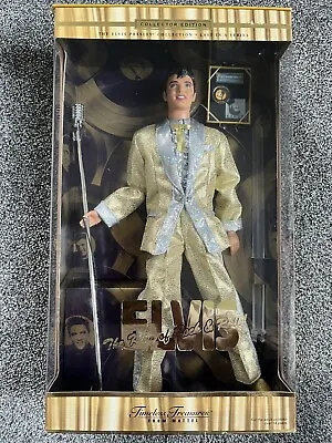 Elvis The King Of Rock & Roll Timeless Treasure Doll 2001 Mattel #53869 NRFB • $222.45