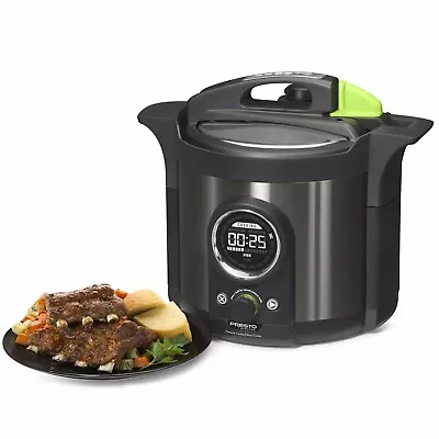 Presto Precise 6-Quart Multi-Use Electric Pressure Cooker Plus 02142 EXTRAD INCL • $119.95