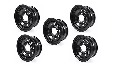 Land Rover Discovery 2 Black Modular 16 X 8 Steel Road Wheel Set X5 GRW012 New • $726