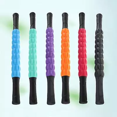 Muscle Roller Workout Deep Tissue Massage Stick Quads Foam Roller Massager • $28.06