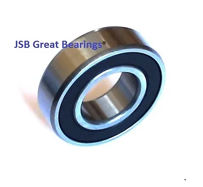 (10) 1621-2RS Seals Bearing 1/2” Bore 1621-rs Ball Bearing 1-3/8 X 1/2  X 7/16  • $25.99