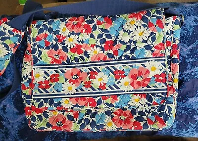 Vera Bradley Bag Summer Cottage Messenger Laptop Bag Purse • $15