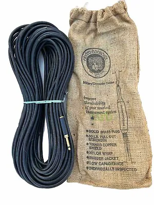 VINTAGE ELECTRO-HARMONIX MILITARY/COMPUTER Cables 100ft. • $200