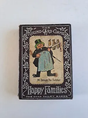 1920 The Round Card Game Of Happy Families By Chad Valley Games  • £20