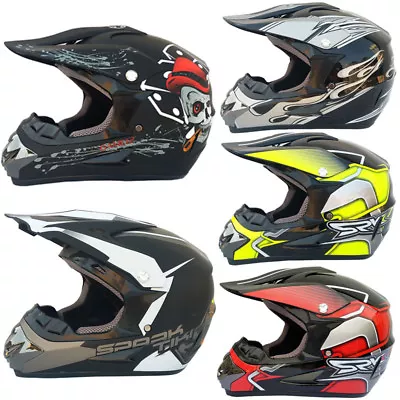 Motorcycle Helmet Mountain Bike Full Face Helmet Off-road Helmet For Men/Women • $64.99