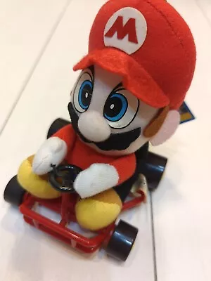 Super Mario Kart Mario Plush Doll Takara 1993 Vintage Toy Japan 5.2in • $49