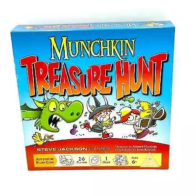 Munchkin Treasure Hunt Steve Jackson Games - 100% Complete • $19