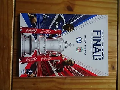 £10 • Buy FA CUP FINAL 2012 Chelsea V Liverpool - Official Programme