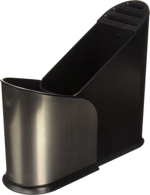 $24.73 • Buy Expandable Kitchen Utensil Holder Multi-Functional Caddy Organizer With Divider