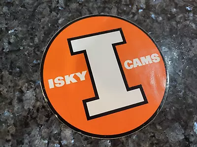 Vintage 1960s Isky Cams Water Transfer Decal Not A Sticker 5  Wide Large Size • $42.73