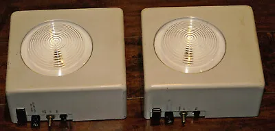 Nice Pair Of Emergency Lights For Military Communications Shelter - Pls Read Ad • $59.95