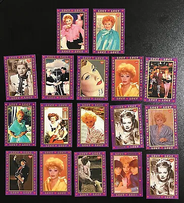 1995 Lucy Moments And Memories 17 Card Lot • $8.92