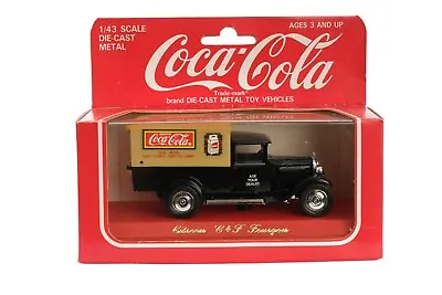 Vintage Coca-Cola Truck CITROEN C 4 F FOURGON 1979 NEW Mounted In Box Unopened • £3.50