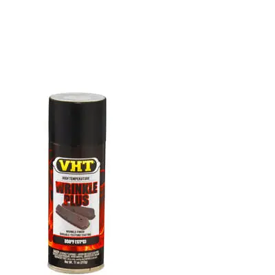 VHT Paint SP201; Wrinkle Plus 11oz Aerosol Black 350deg Intermittent • $21.70