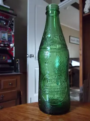 Vintage Embossed Glass Fresca 10 Oz. Bottle • $7.50