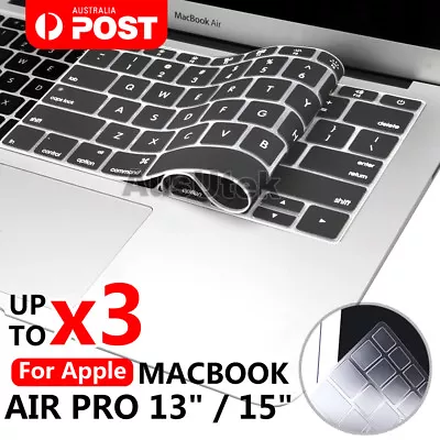 Keyboard Cover Case Skin Protector For Apple MacBook Pro Air 13  15  Touchbar • $5.45