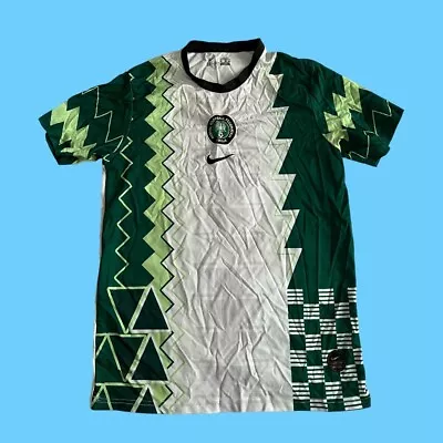 £35 • Buy Nike Nigeria 2020/2021 Home Football Shirt